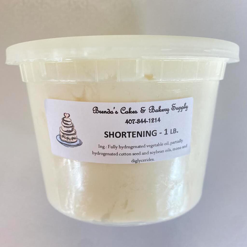 Shortening 1 lb. (Manteca) | Brenda's Cakes Supply