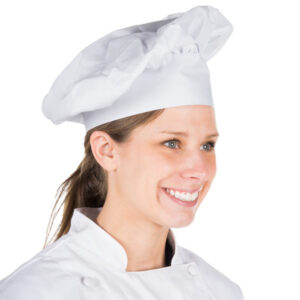 Chef Hat in white