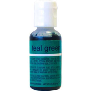 Chefmaster Teal Green Liqua-Gel, .75 oz.