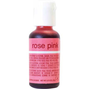 Chefmaster Rose Pink Liqua-Gel, .75 oz.