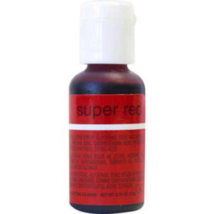 Chefmaster Super Red Liqua-Gel, .75 oz.