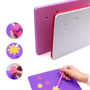 2pcs 5 Holes Shape Sponge Pad Sugar Flowers Modelling Tools